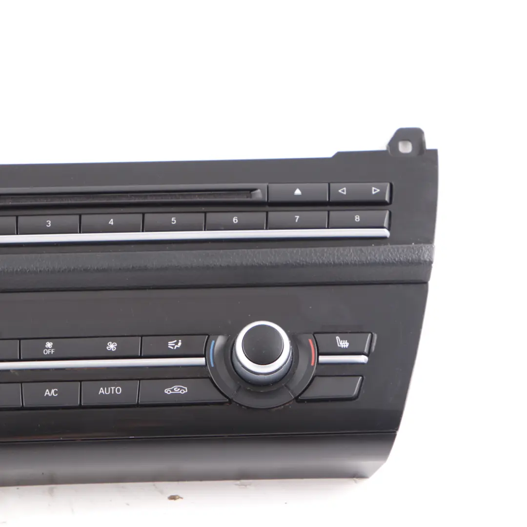 BMW F10 F11 Radio Air Conditioning A/C Control Switch Unit Panel Black 9317666 - SKU 9328424-5 - Part number 9328424
