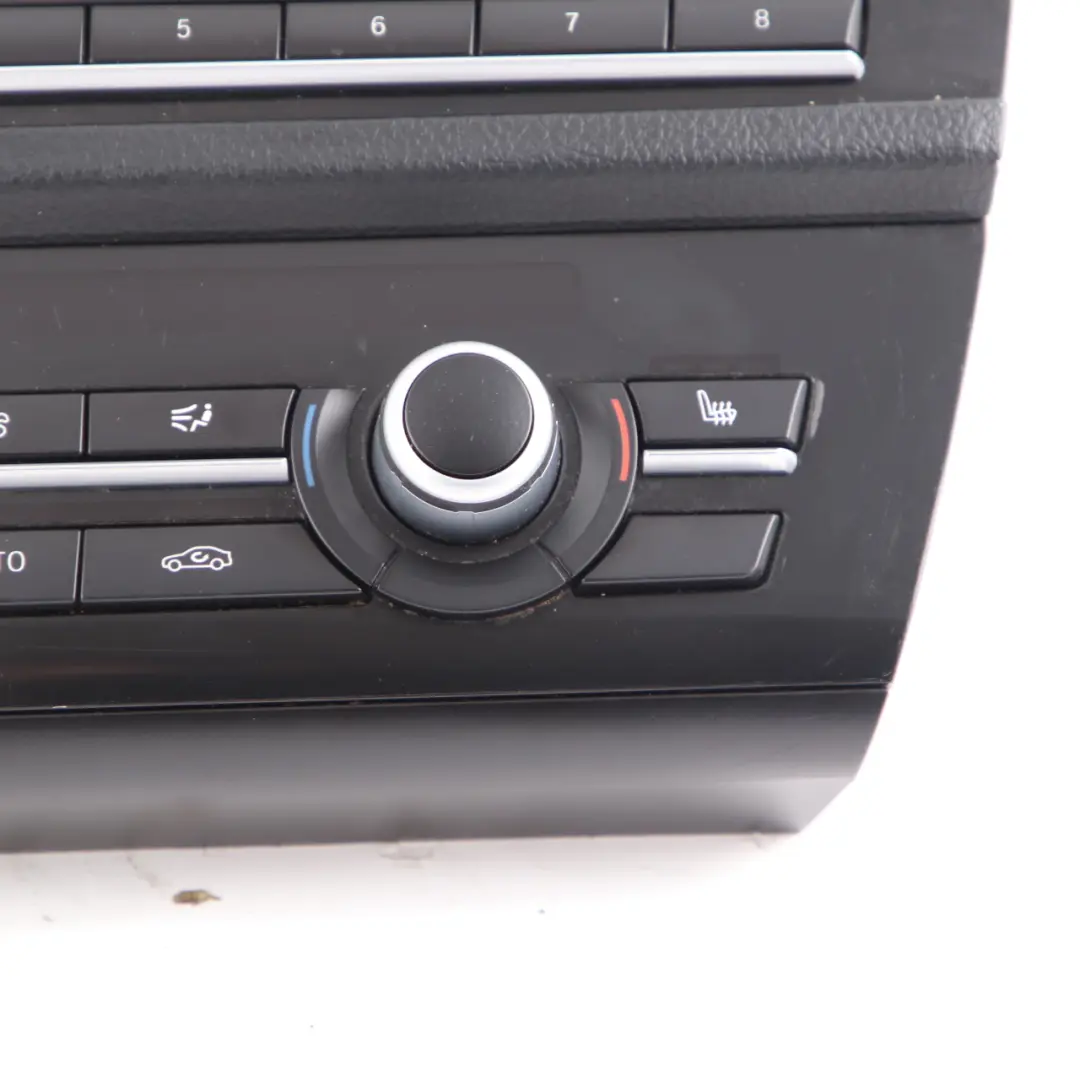 BMW F10 F11 Radio Air Conditioning A/C Control Switch Unit Panel Black 9317666 - SKU 9328424-5 - Part number 9328424