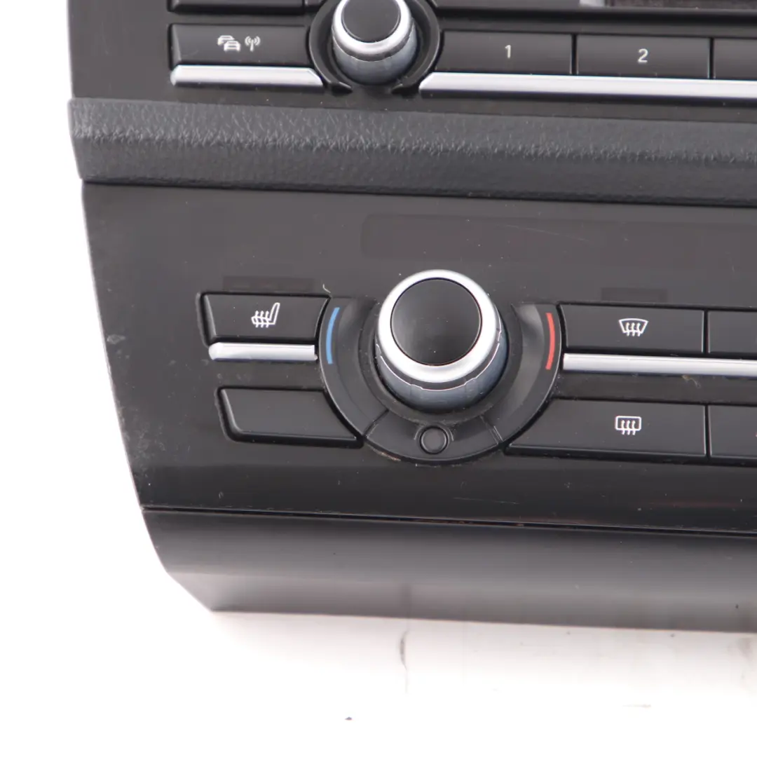 BMW F10 F11 Radio Air Conditioning A/C Control Switch Unit Panel Black 9317666 - SKU 9328424-5 - Part number 9328424