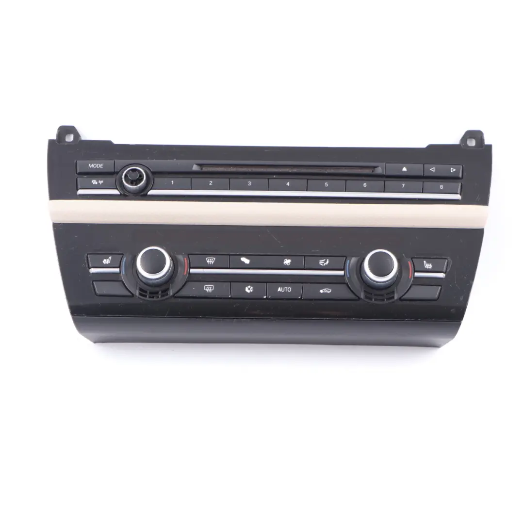 BMW F10 F11 Radio Aria Condizionata A/C Pannello Interruttori Beige 9285341 - SKU 9328424-6 - Numero di parte 9328424