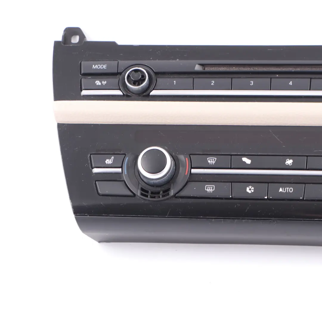 BMW F10 F11 Radio Klimaanlage A/C Steuergerät Schalttafel Beige 9285341 - SKU 9328424-6 - Teilenummer 9328424