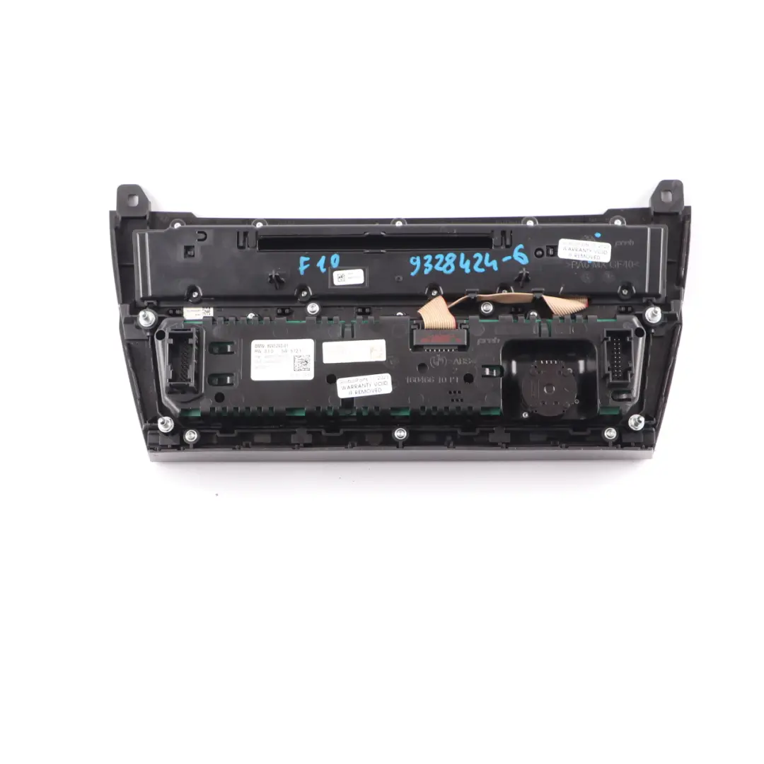 BMW F10 F11 Radio Aria Condizionata A/C Pannello Interruttori Beige 9285341 - SKU 9328424-6 - Numero di parte 9328424