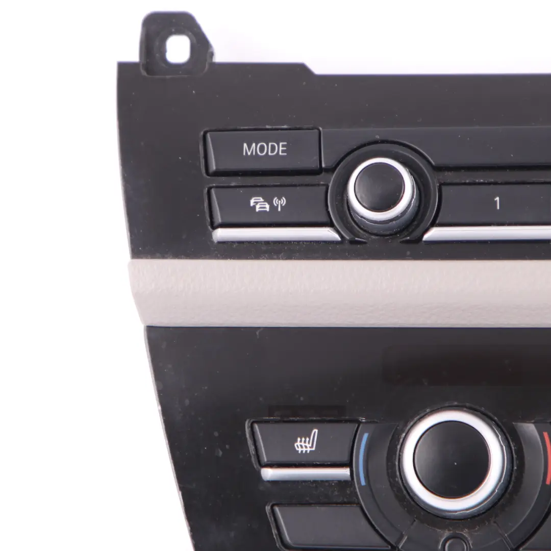 BMW 5 F10 F11 Radio Air Conditioning A/C Control Switch Unit Panel Black 9306149 - SKU 9328424 - Part number 9328424