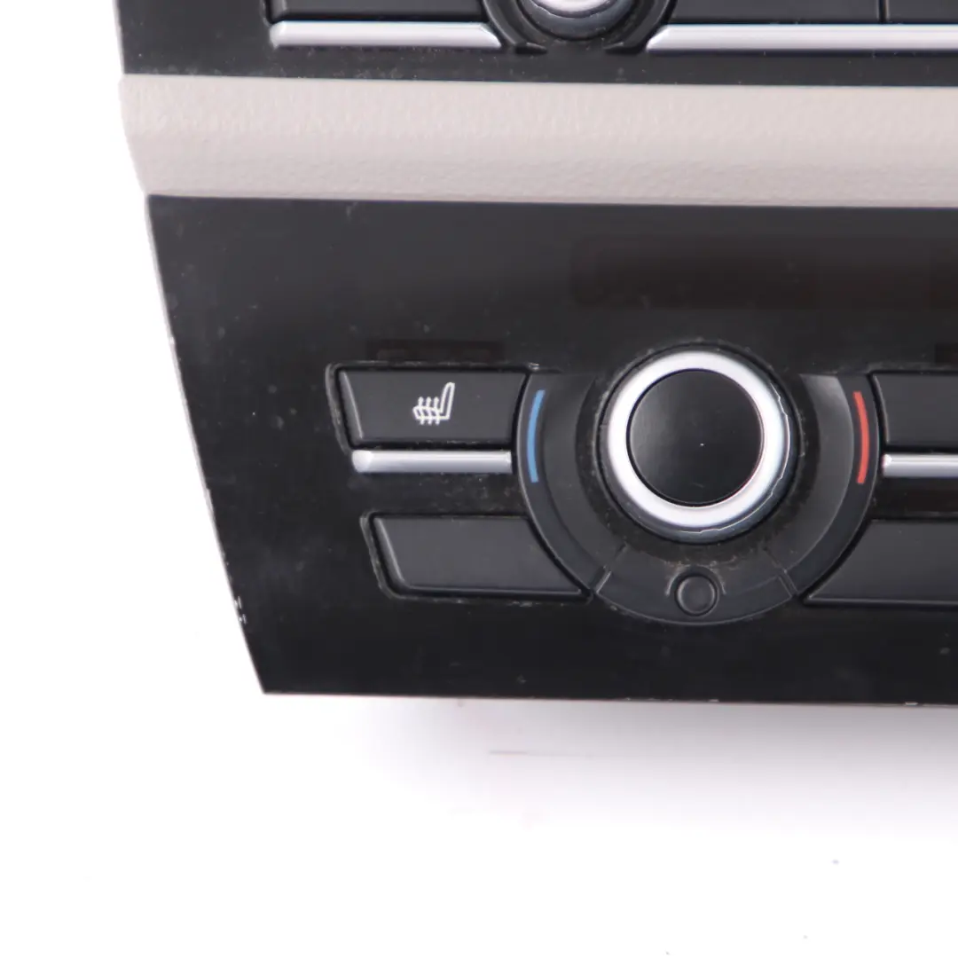 BMW 5 F10 F11 Radio Air Conditioning A/C Control Switch Unit Panel Black 9306149 - SKU 9328424 - Part number 9328424