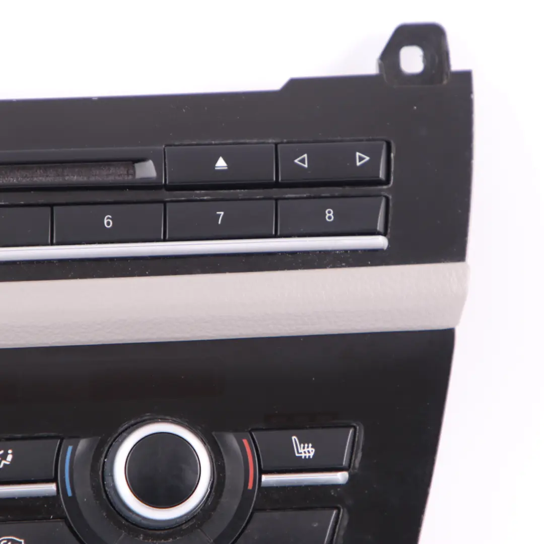 BMW 5 F10 F11 Radio Air Conditioning A/C Control Switch Unit Panel Black 9306149 - SKU 9328424 - Part number 9328424