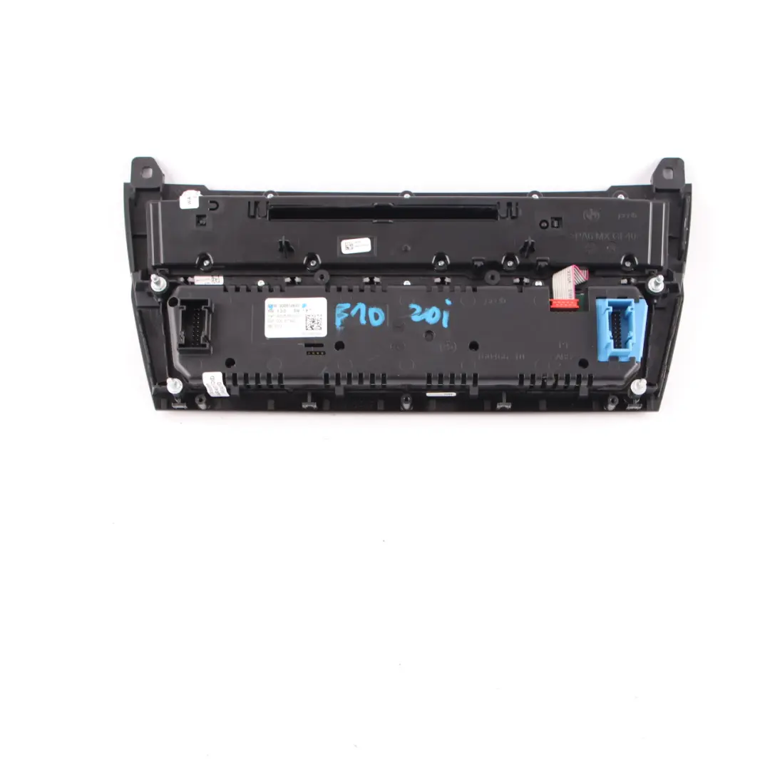 BMW 5 F10 F11 Radio Air Conditioning A/C Control Switch Unit Panel Black 9306149 - SKU 9328424 - Part number 9328424