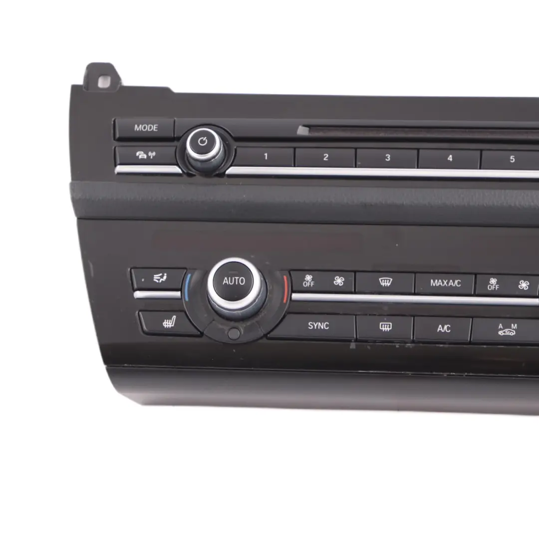 Switch Panel Radio Air Conditioning Control Panel to BMW F10 F11 with Part number 9328425 BMW F10 F11 Switch Panel Radio Air Conditioning Control Panel - SKU 9328425-2 - Part number 9328425