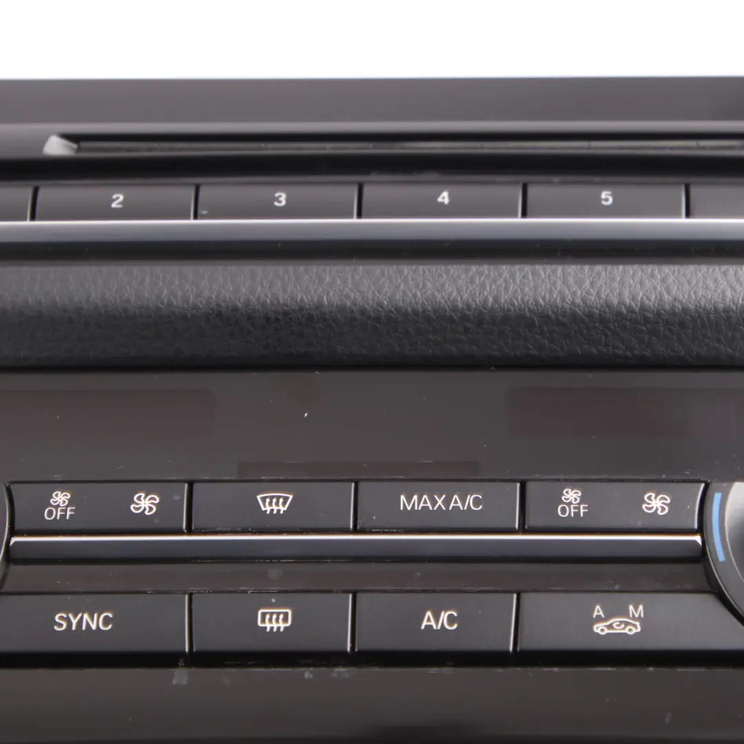 Switch Panel Radio Air Conditioning Control Panel to BMW F10 F11 with Part number 9328425 BMW F10 F11 Switch Panel Radio Air Conditioning Control Panel - SKU 9328425-2 - Part number 9328425