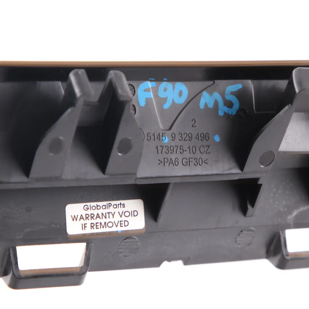BMW G30 G31 Osłona Kratki Nawiewu Konsoli Środkowej - SKU 9329496 - Numer Części 9329496