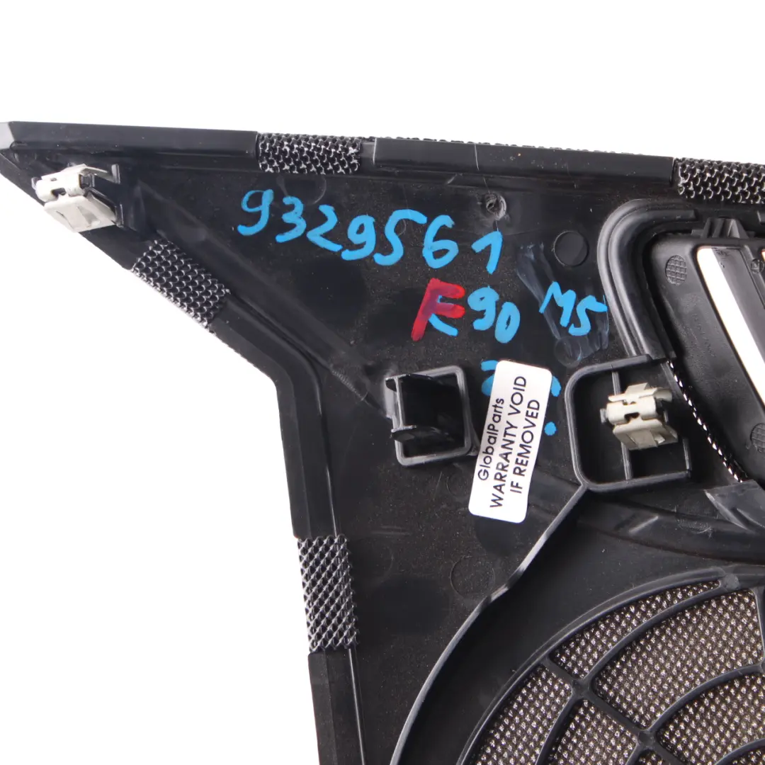  Cache haut parleur central BMW G30 G31 Dashboard Dash Trim Noir - SKU 9329561 - Numéro de pièce 9329561