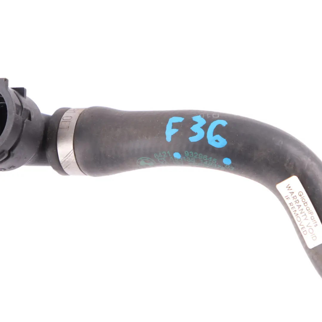 Tuyau d'eau BMW F20 F21 F30 LCI B48 Conduite de refroidissement liquide pour à propos du numéro de pièce 9329645 Tuyau d'eau BMW F20 F21 F30 LCI B48 Conduite de refroidissement liquide - SKU 9329645 - Numéro de pièce 9329645