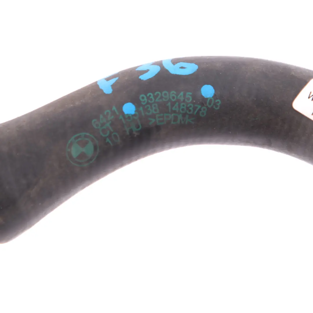  Tuyau d'eau BMW F20 F21 F30 LCI B48 Conduite de refroidissement liquide - SKU 9329645 - Numéro de pièce 9329645