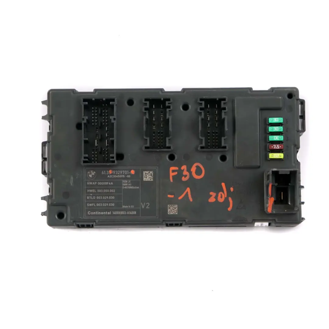 BMW F20 F21 F30 F31 Moduł Sterownik REM - SKU 9329701-1 - Numer Części 9329701