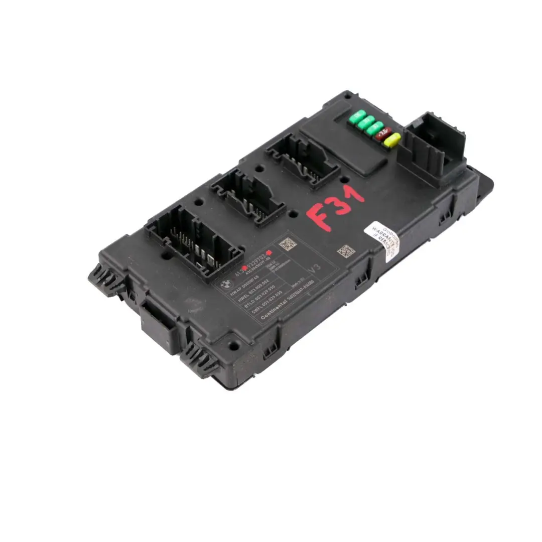 BMW F31 REM Módulo Electrónico Trasero Caja Fusibles Unidad Control V3 - SKU 9329702 - Número de pieza 9329702