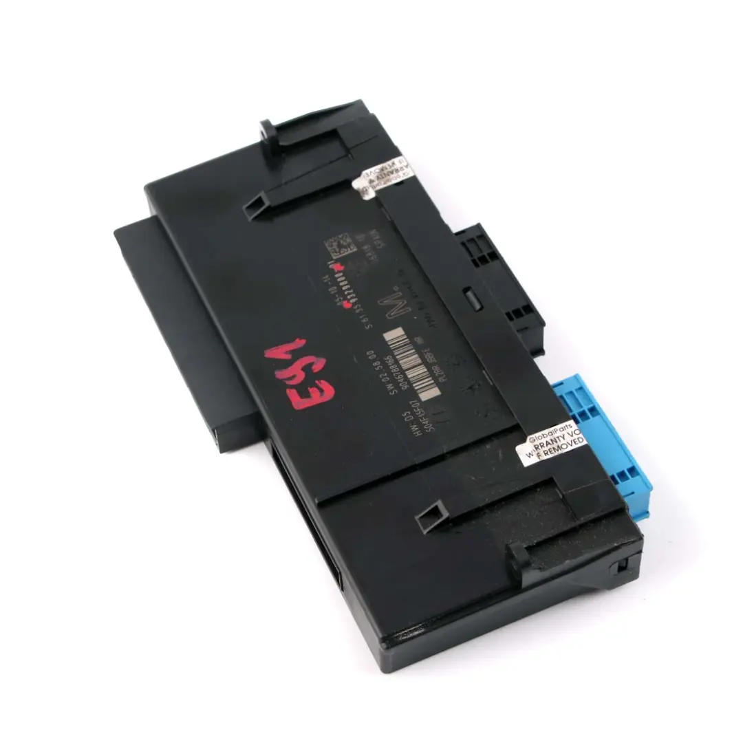 ECU Modulo controllo corpo M Scatola giunzione PL2RR JBBFE IIIR per BMW E91 con numero di parte 9329800 BMW E91 ECU Modulo controllo corpo M Scatola giunzione PL2RR JBBFE IIIR - SKU 9329800 - Numero di parte 9329800