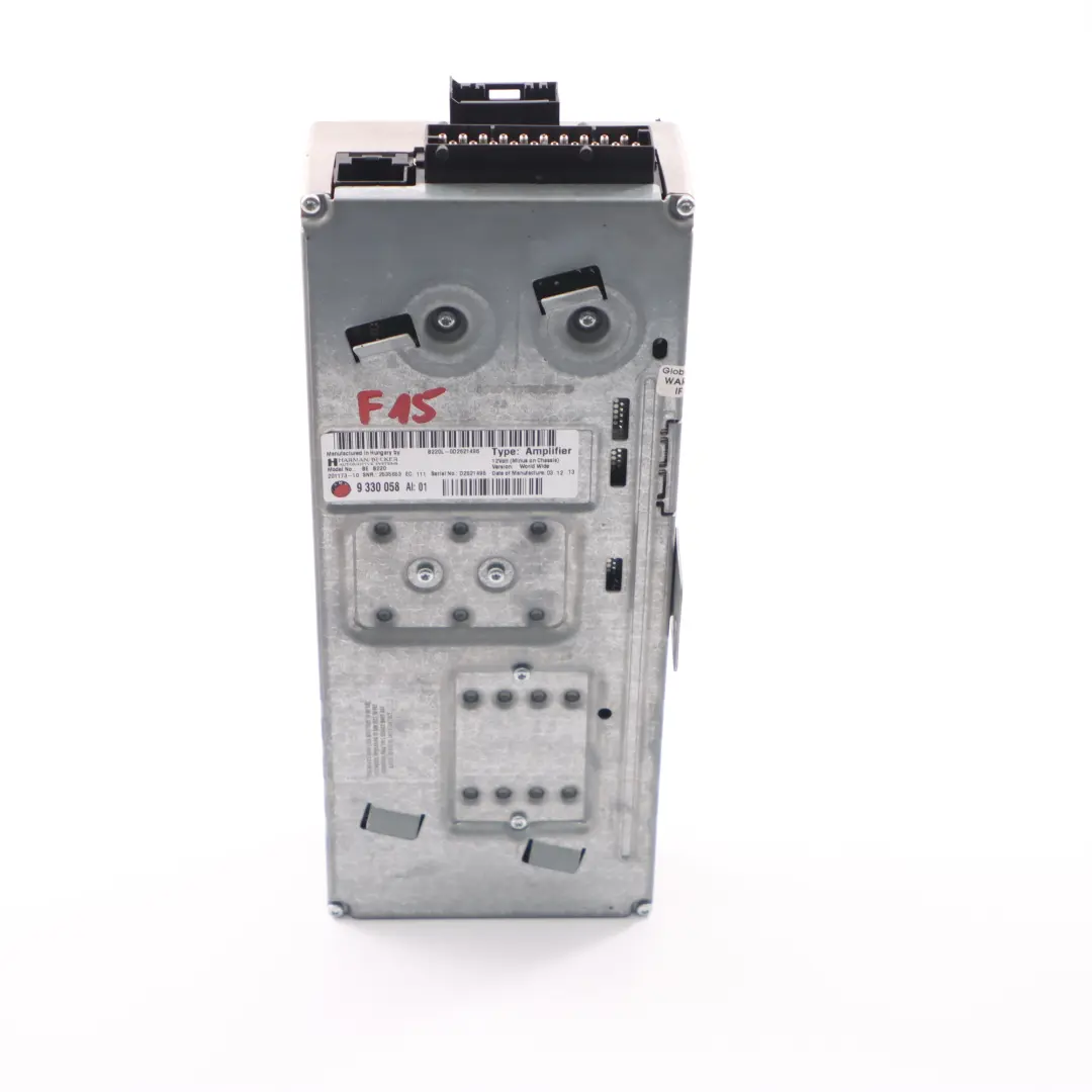 Top Sistema Audio AMP Amplificatore Harman Kardon per BMW F30 LCI F31 F32 con numero di parte 9330058 BMW F30 LCI F31 F32 Top Sistema Audio AMP Amplificatore Harman Kardon - SKU 9330058 - Numero di parte 9330058