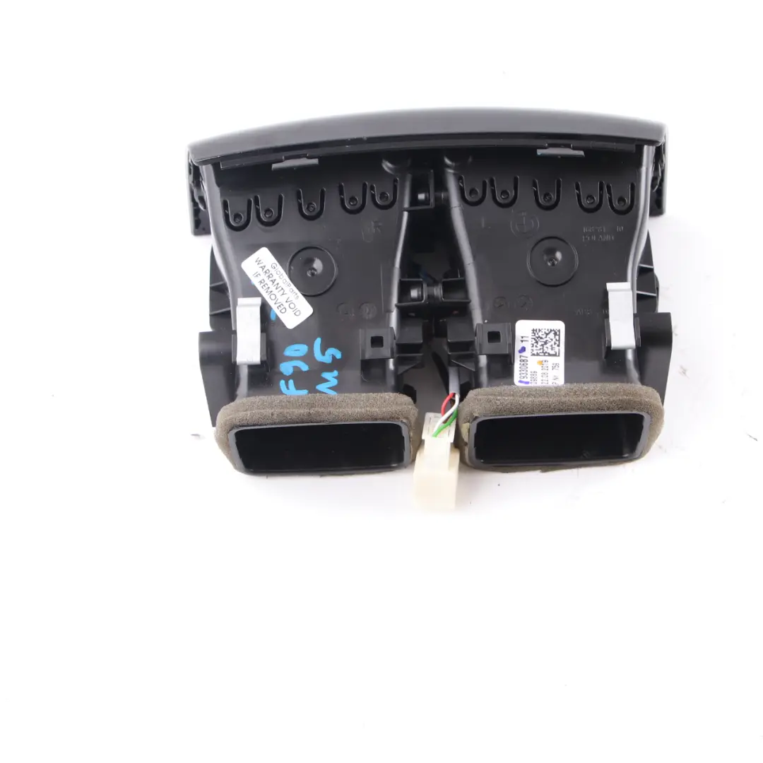 Vent BMW G30 G31 Rear Centre Console Fresh Air Grille to Air with Part number 9330687 Air Vent BMW G30 G31 Rear Centre Console Fresh Air Grille - SKU 9330687 - Part number 9330687