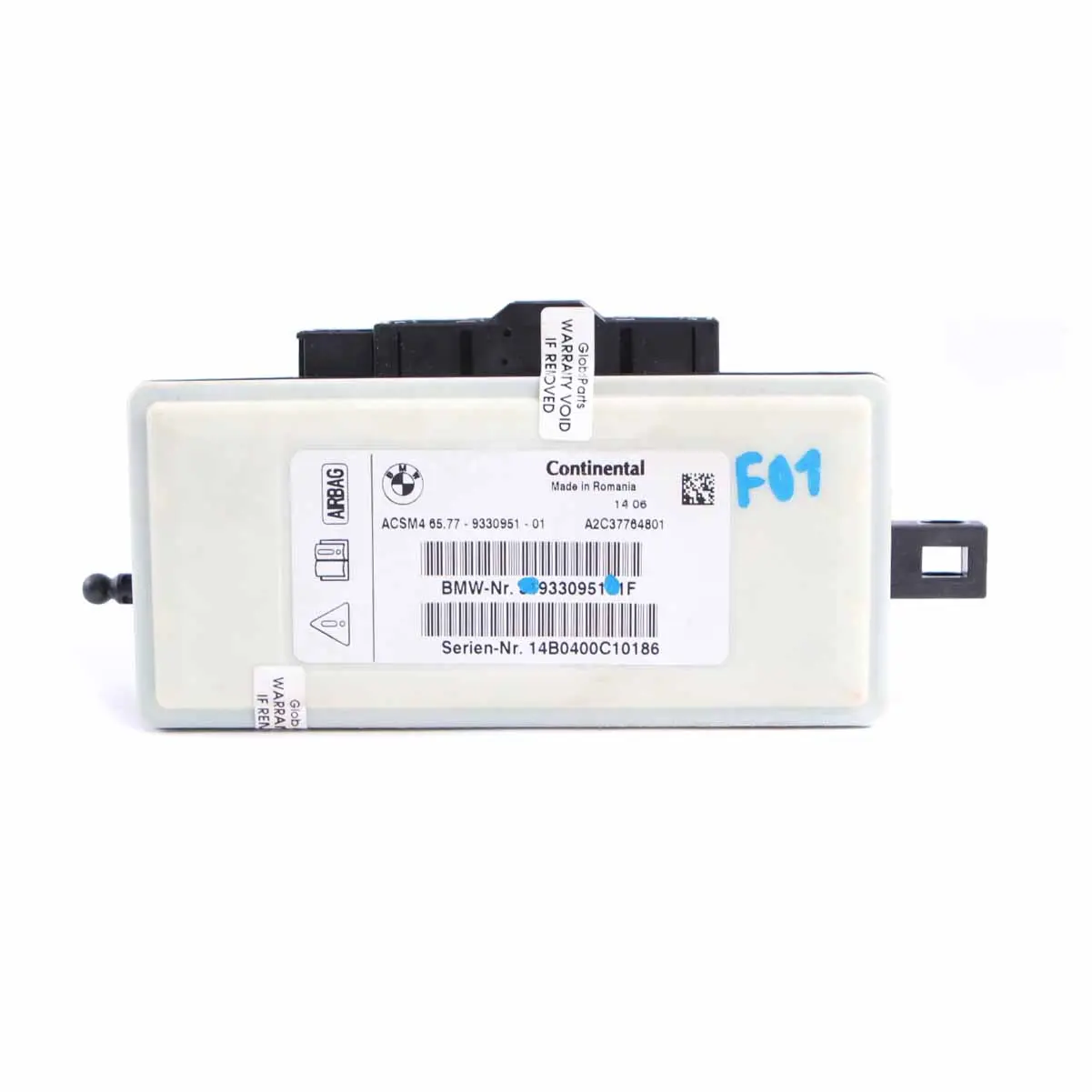 Unidad Control BMW F01 F07 F10 F11 F25 Módulo Aire Unidad Continental 9330951