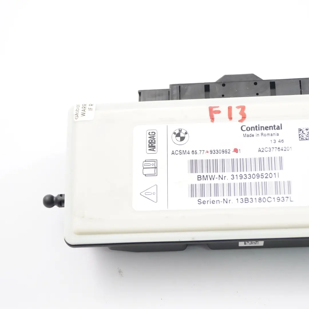 Control Module Control Unit ACSM4 to BMW F13 F12 Air with Part number 9330952 BMW F13 F12 Air Control Module Control Unit ACSM4 - SKU 9330952 - Part number 9330952