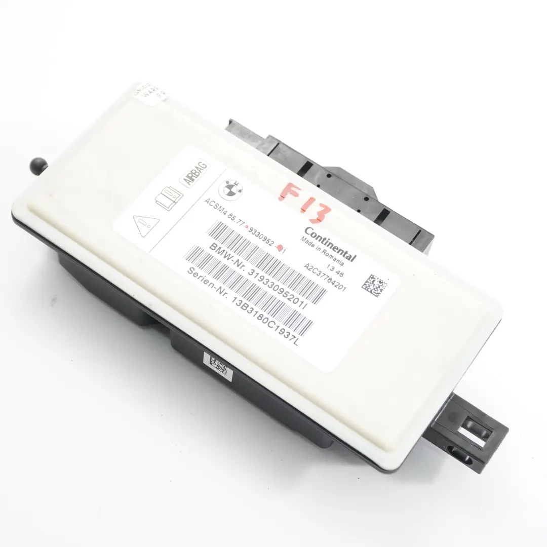 Control Module Control Unit ACSM4 to BMW F12 F13 Air with Part number 9330952 BMW F12 F13 Air Control Module Control Unit ACSM4 - SKU 9330952 - Part number 9330952