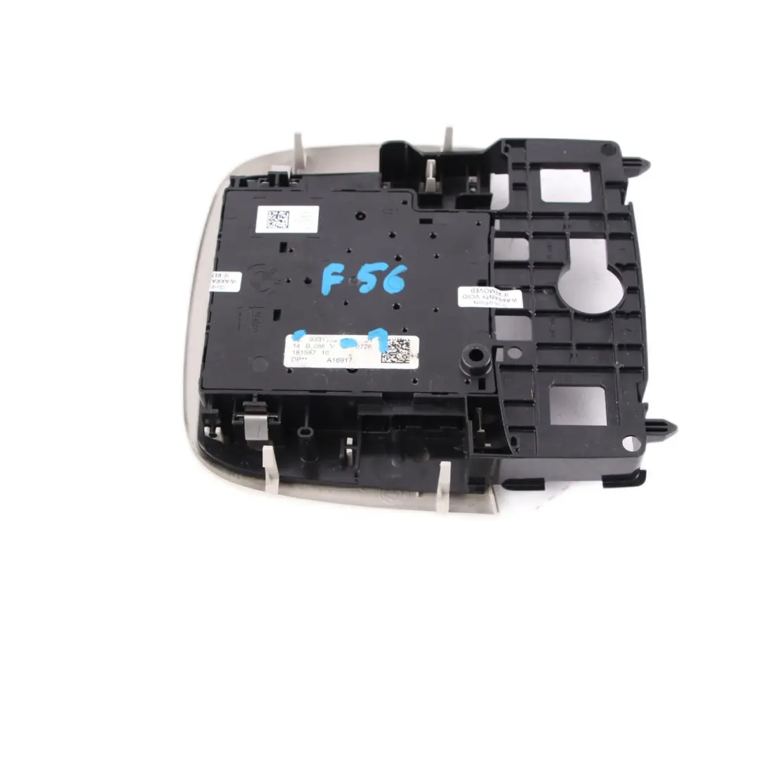 Switch Unit Roof Control Headliner Module to Mini One Cooper F55 F56 F60 with Part number 9331118 Mini One Cooper F55 F56 F60 Switch Unit Roof Control Headliner Module - SKU 9331118-1 - Part number 9331118