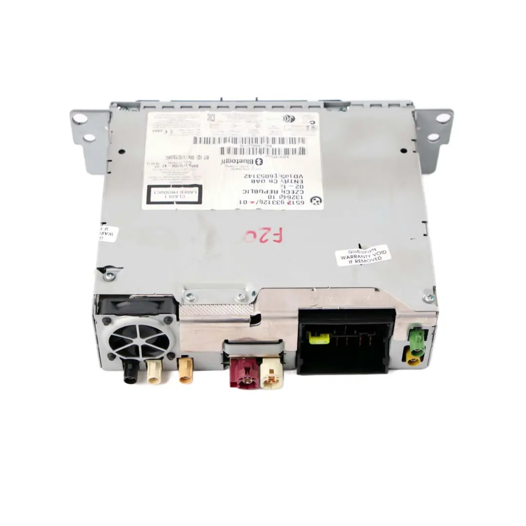 Série 1 F20 CD DAB Radio Unité principale Bluetooth pour BMW à propos du numéro de pièce 9331207 BMW Série 1 F20 CD DAB Radio Unité principale Bluetooth - SKU 9331207 - Numéro de pièce 9331207