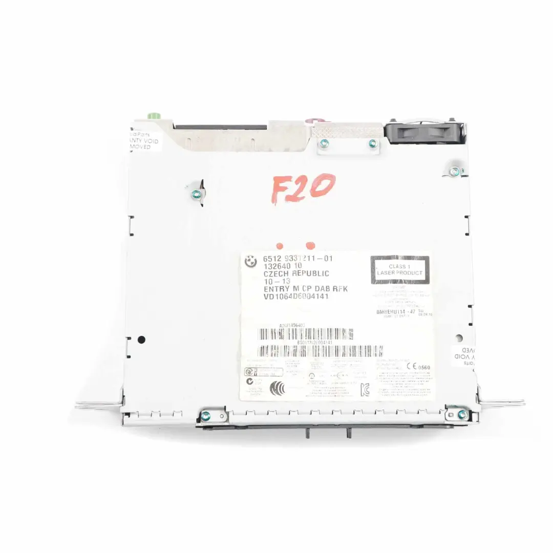 BMW F20 F21 Radio BMW Professional CD DAB Player Controller F21 F22 F30 - SKU 9331211 - Part number 9357995