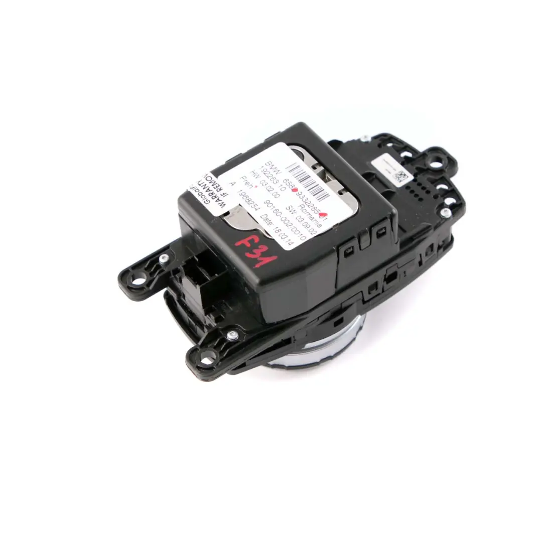 iDRIVE Unidad Controlador Pomo Interruptor para BMW F10 F20 F21 F30 F31 F80 con número de pieza 9332285 BMW F10 F20 F21 F30 F31 F80 iDRIVE Unidad Controlador Pomo Interruptor - SKU 9332285 - Número de pieza 9332285