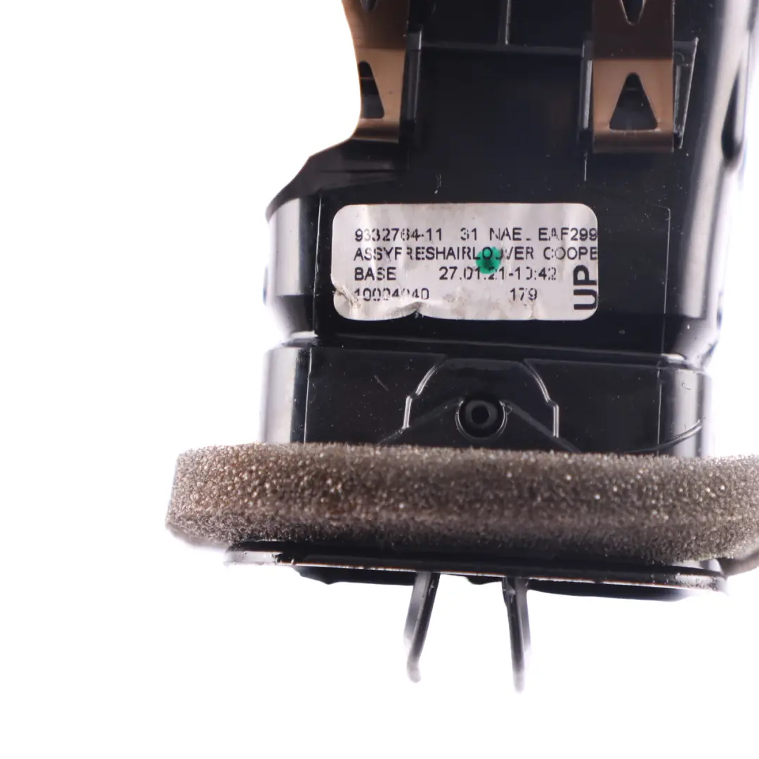 Dashboard Vent Fresh Air Grille Front to Mini Countryman F60 with Part number 9332764 Mini Countryman F60 Dashboard Vent Fresh Air Grille Front - SKU 9332764-1 - Part number 9332764