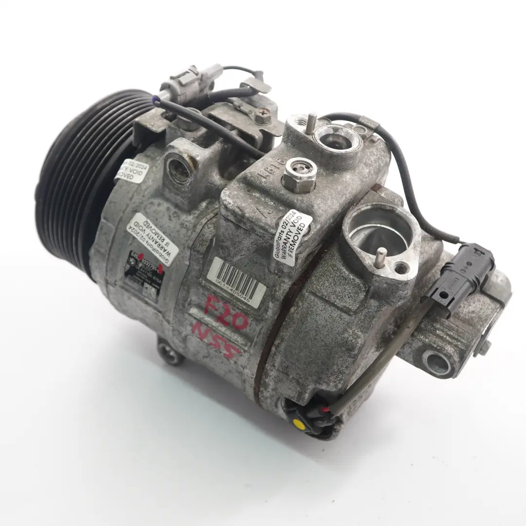 N55 S55 Air Conditioning Compressor Air Con A/C to BMW F20 F21 F80 F82 with Part number 9332781 BMW F20 F21 F80 F82 N55 S55 Air Conditioning Compressor Air Con A/C - SKU 9332781 - Part number 9332781