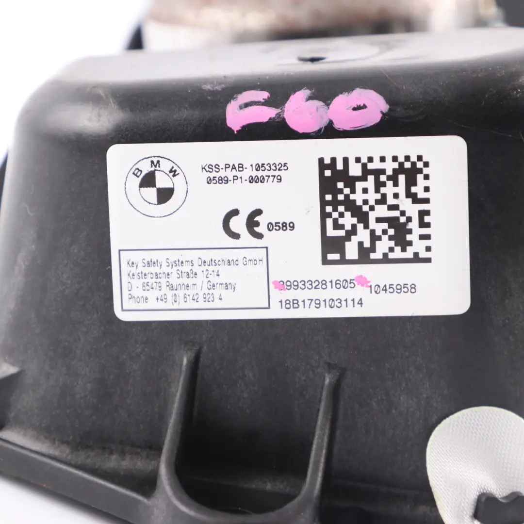 Sterownik Moduł Poduszki Powietrznej Pasażera do Mini F60 o numerze 9332816 Mini F60 Sterownik Moduł Poduszki Powietrznej Pasażera - SKU 9332816 - Numer Części 9332816