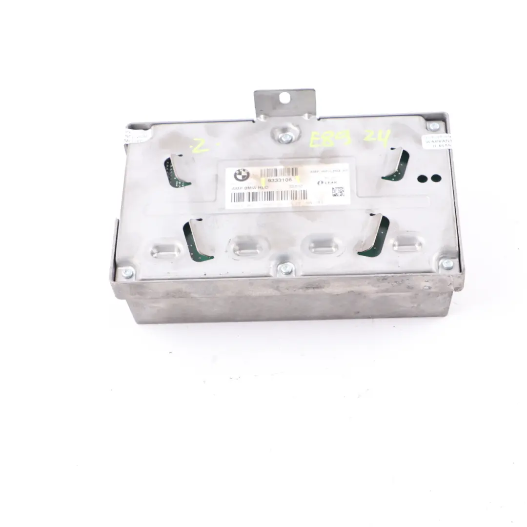 Hifi System Audio Sound Amplifier AMP Module Unit to BMW Z4 E89 with Part number 9333106 BMW Z4 E89 Hifi System Audio Sound Amplifier AMP Module Unit - SKU 9333106 - Part number 9333106