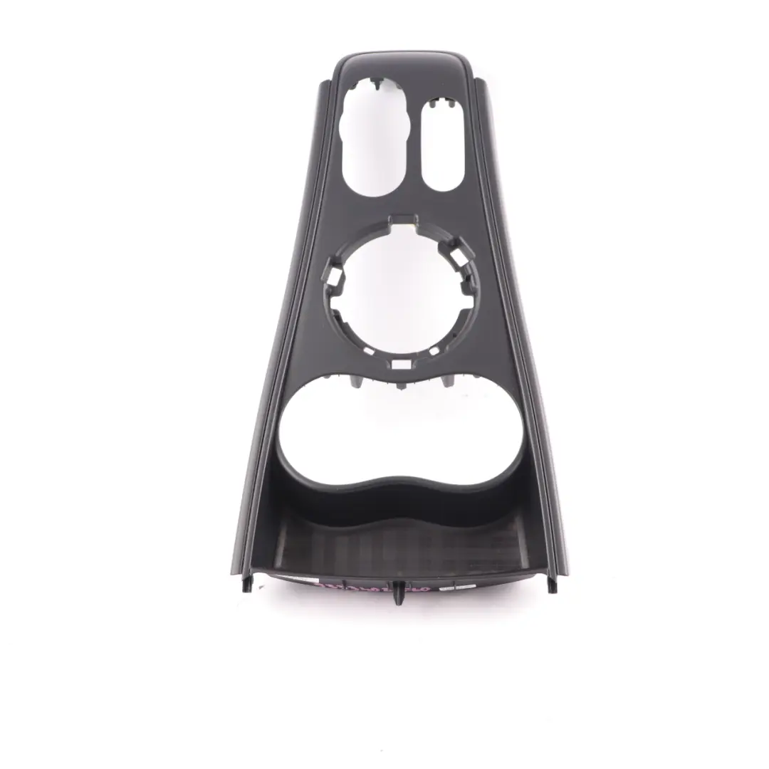 Mini F60 Rivestimento Console Centrale Portabicchieri, Nero 9333407 9370985 - SKU 9333408 - Numero di parte 9333408