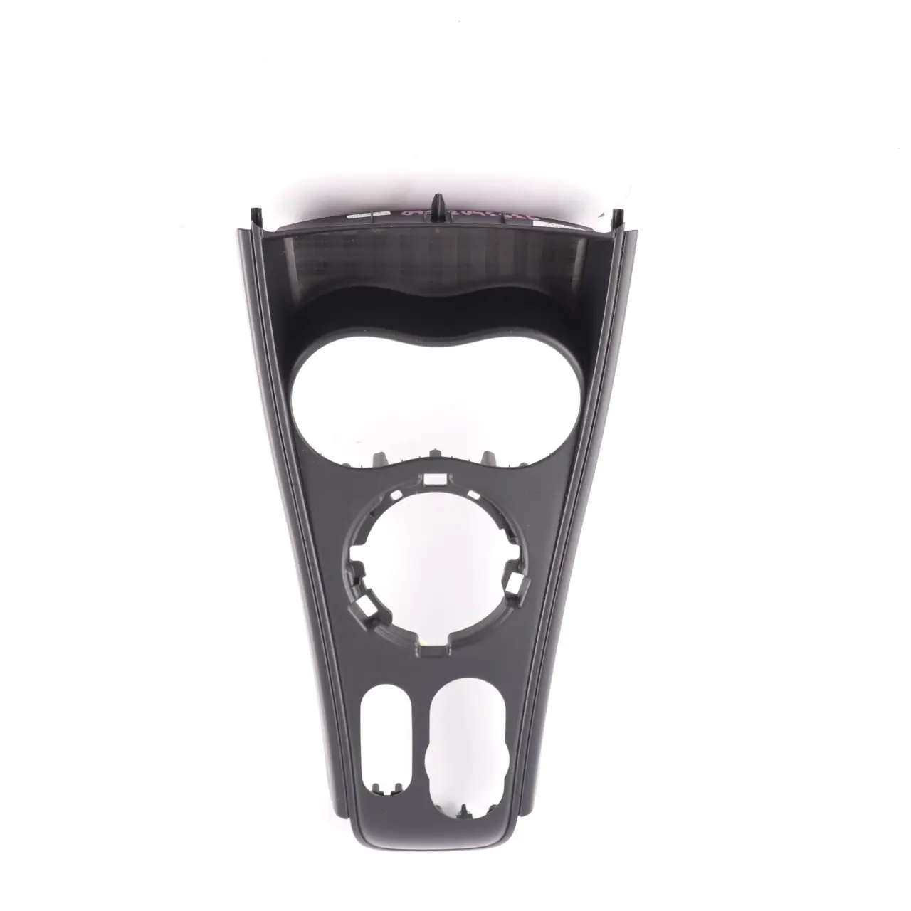 Mini F60 Consola Central Embellecedor Panel Marco Portavasos Negro 9333407 