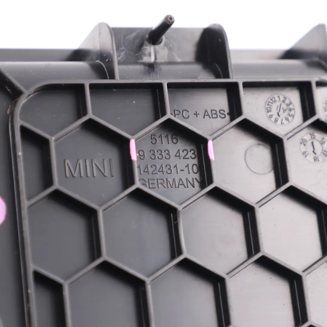 Mini Countryman F60 Vassoio portaoggetti per console centrale Nero - SKU 9333423 - Numero di parte 9333423