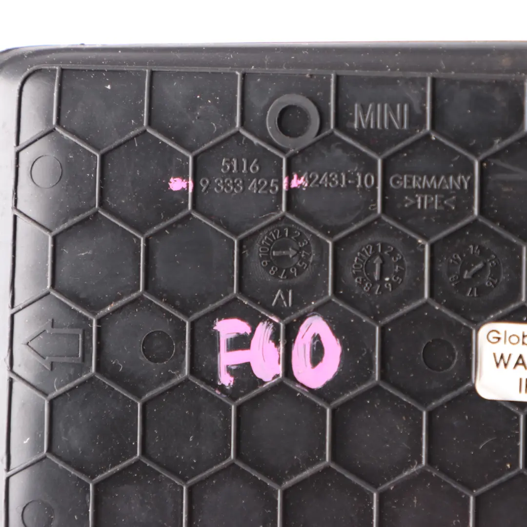 Mat Insert Centre Console Storage Compartment Mat to Mini F60 Countryman with Part number 9333425 Mini F60 Countryman Mat Insert Centre Console Storage Compartment Mat - SKU 9333425 - Part number 9333425