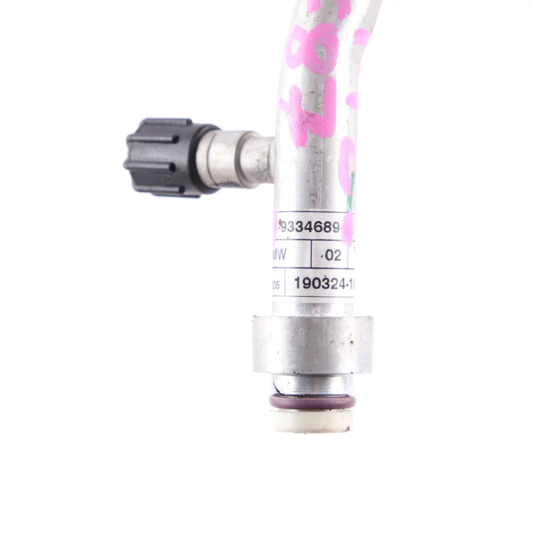 N55 Suction Pipe Evaporator Compressor Line R134A to BMW F30 F31 F87 M2 with Part number 9334689 BMW F30 F31 F87 M2 N55 Suction Pipe Evaporator Compressor Line R134A - SKU 9334689 - Part number 9334689