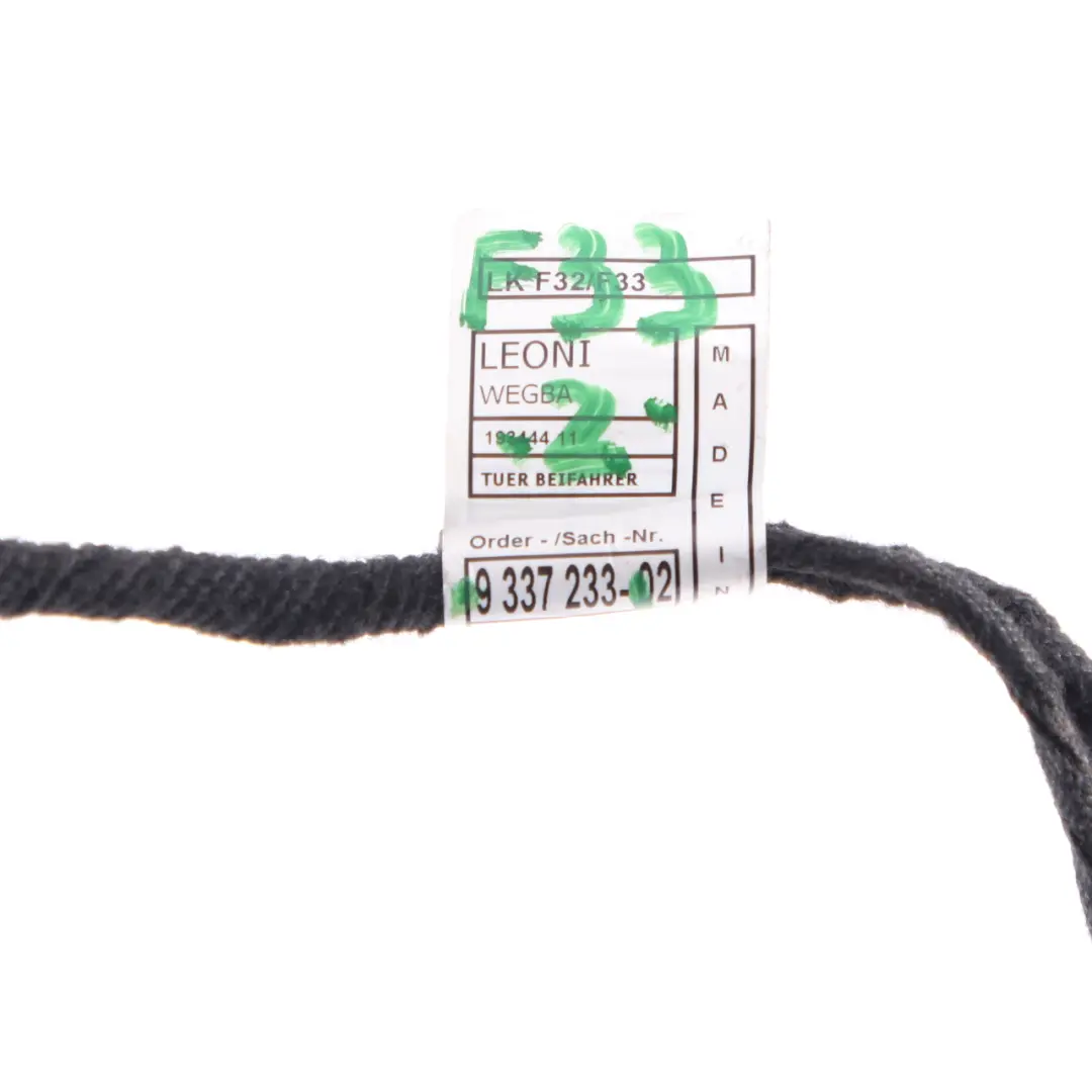 Câble Faisceau Câbles Avant Câblage De Porte pour BMW F32 F33 F82 F83 M4 à propos du numéro de pièce 9337233 BMW F32 F33 F82 F83 M4 Câble Faisceau Câbles Avant Câblage De Porte - SKU 9337233 - Numéro de pièce 9337233