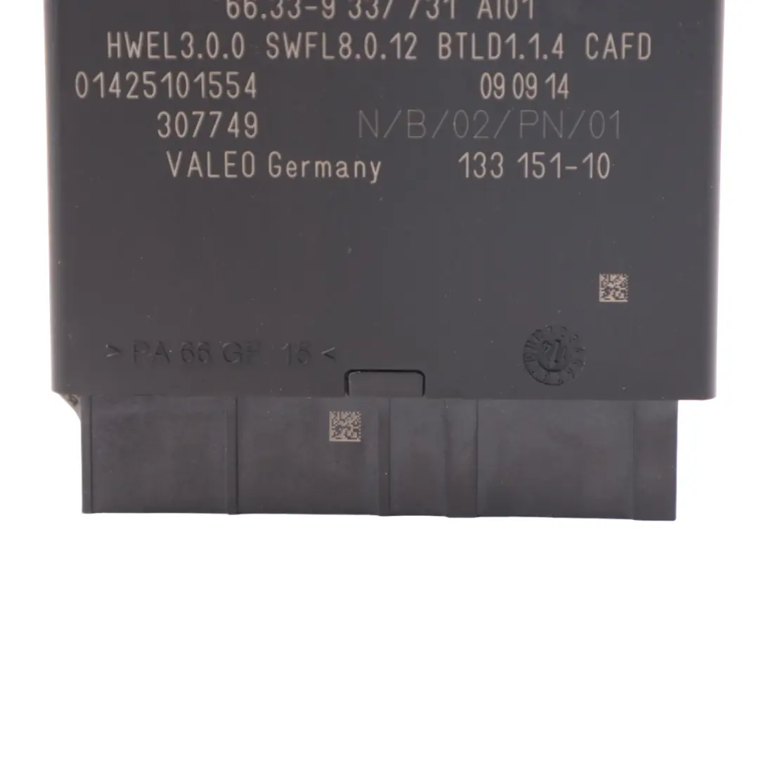 Parking PDC BMW F07 F10 F11 LCI Distance Control Module Unit to with Part number 9337731 Parking PDC BMW F07 F10 F11 LCI Distance Control Module Unit - SKU 9337731 - Part number 9337731