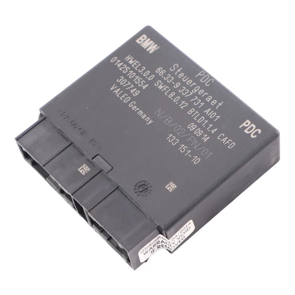 Parking PDC BMW F07 F10 F11 LCI Distance Control Module Unit to with Part number 9337731 Parking PDC BMW F07 F10 F11 LCI Distance Control Module Unit - SKU 9337731 - Part number 9337731