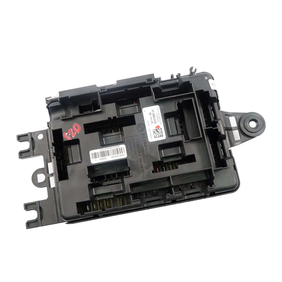 Caja De fusibles De distribucion el?ctrica trasera para BMW F20 F22 F30 con número de pieza 9337880 BMW F20 F22 F30 Caja De fusibles De distribucion el?ctrica trasera - SKU 9337880 - Número de pieza 9337880
