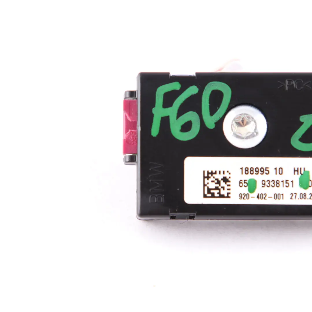 Filtre de suppression d'antenne Amplificateur pour Mini F56 F60 Countryman à propos du numéro de pièce 9338151 Mini F56 F60 Countryman Filtre de suppression d'antenne Amplificateur - SKU 9338151 - Numéro de pièce 9338151