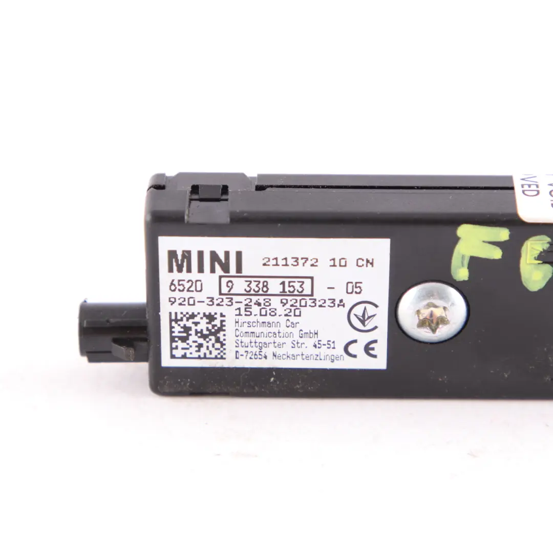 Antenne Antenne Amplificateur AM / FM pour Mini F54 F60 Clubman Countryman à propos du numéro de pièce 9338153 Mini F54 F60 Clubman Countryman Antenne Antenne Amplificateur AM / FM - SKU 9338153 - Numéro de pièce 9338153