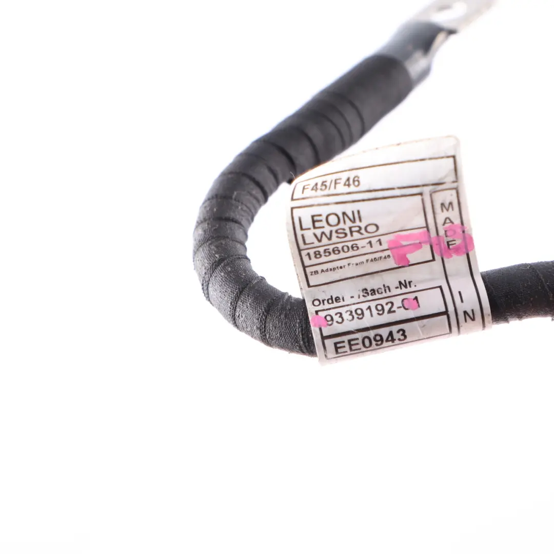 Cable Positive Wire Lead Terminal to BMW F45 F46 Battery with Part number 9339192 BMW F45 F46 Battery Cable Positive Wire Lead Terminal - SKU 9339192 - Part number 9339192