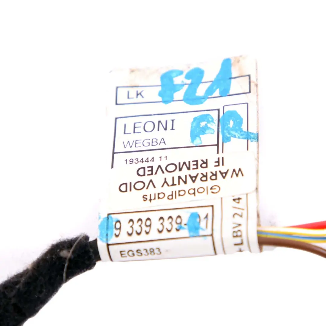 BMW F20 F21 F30 F31 Wiązka Fotela Kierowcy - SKU 9339339 - Numer Części 9339339