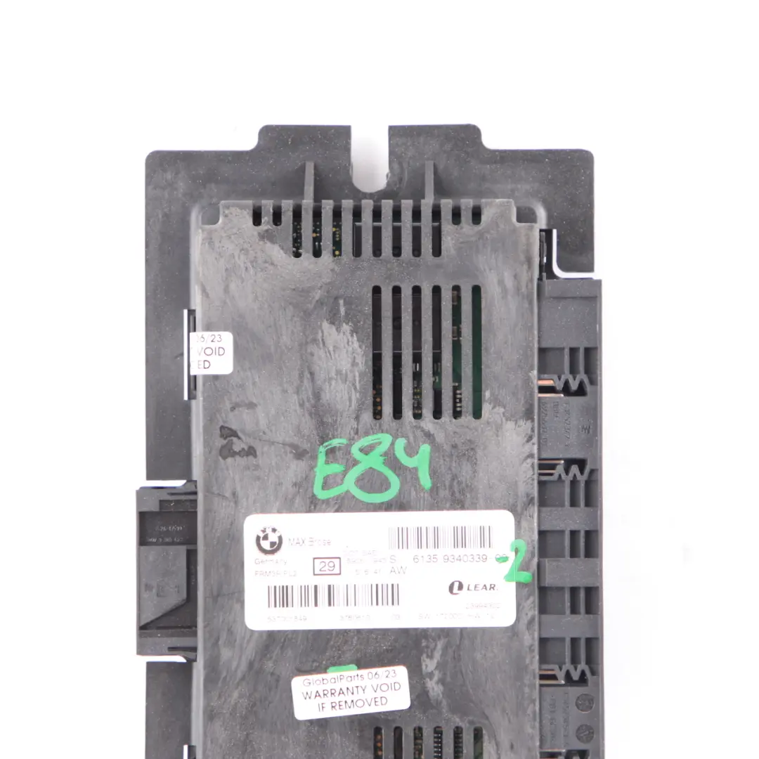 BMW X1 E84 Max Brose Footwell Light Module Control Unit ECU FRM3R PL2 - SKU 9340339-2 - Part number 9340339