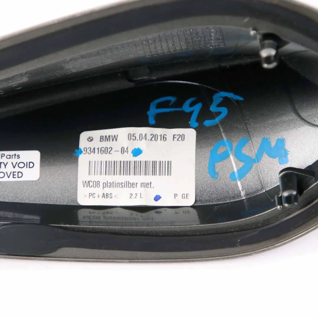 Roof Aerial Cover Casing Shark Fin Antenna Platinum Silver Metallic C08 to BMW F45 with Part number 9341602 BMW F45 Roof Aerial Cover Casing Shark Fin Antenna Platinum Silver Metallic C08 - SKU 9341602-PSM - Part number 9341602