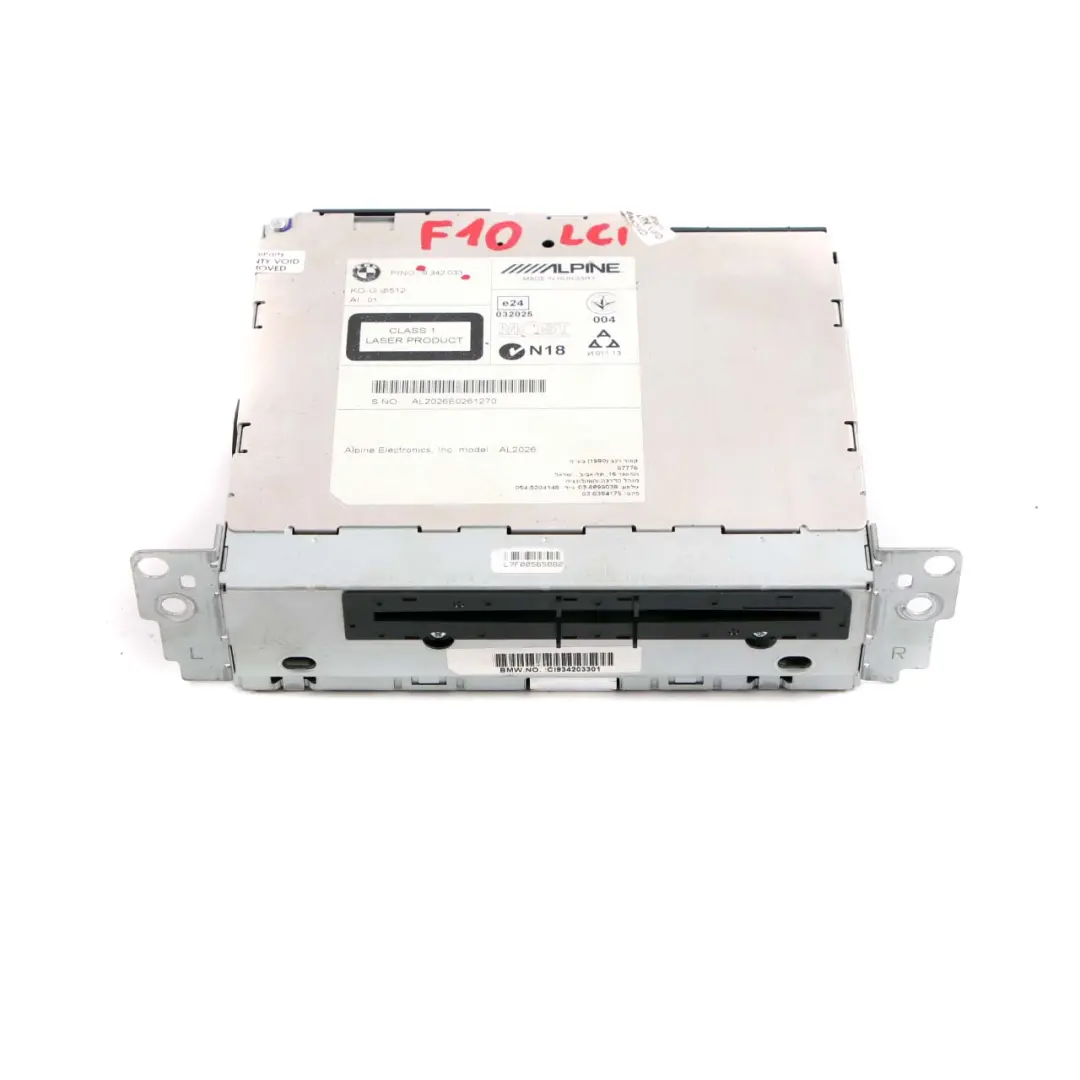  Head Unit BMW F10 F20 F30 Media Navigation Headunit Player - SKU 9342033 - Part number 9342033