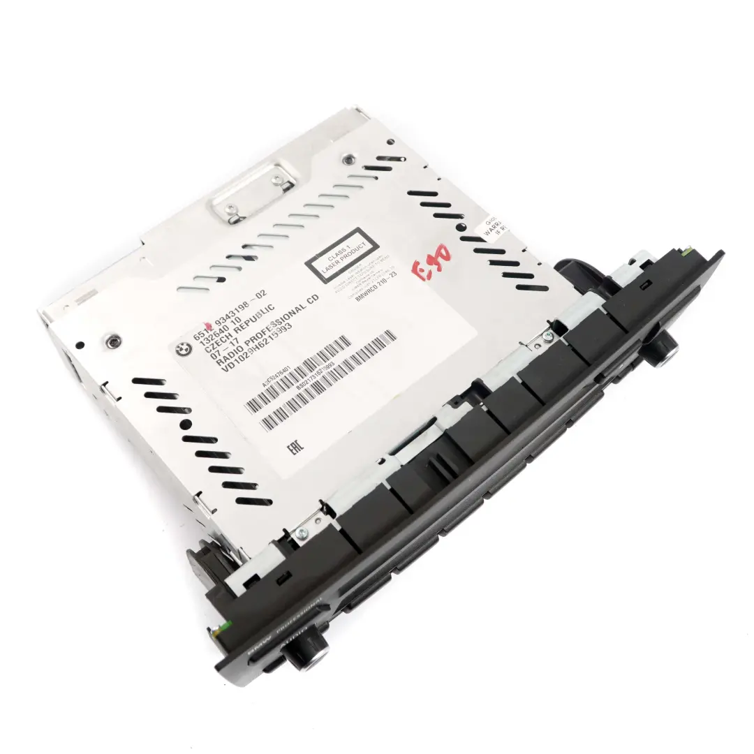 Radio Lettore CD Professionale per BMW E81 E82 E87 E88 E90 E91 E92 con numero di parte 9231928 BMW E81 E82 E87 E88 E90 E91 E92 Radio Lettore CD Professionale - SKU 9343198 - Numero di parte 9231928
