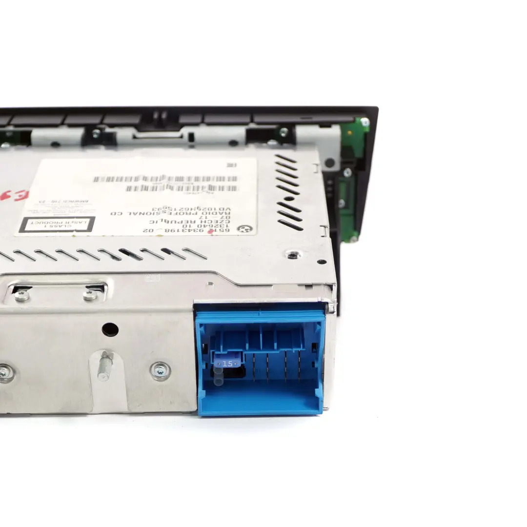 Radio Lettore CD Professionale per BMW E81 E82 E87 E88 E90 E91 E92 con numero di parte 9231928 BMW E81 E82 E87 E88 E90 E91 E92 Radio Lettore CD Professionale - SKU 9343198 - Numero di parte 9231928